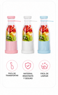 Mini Batidora de Frutas Portátil y Recargable 380 ml