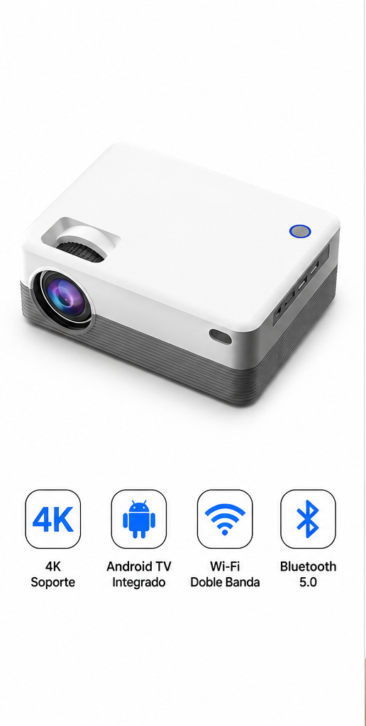 Proyector 4K con Android 10.0