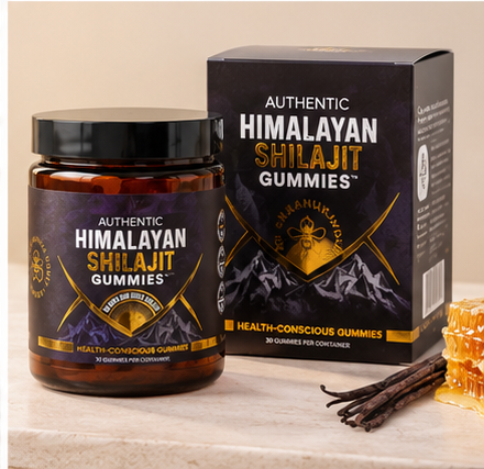 Himalayan Shilajit Gummies – Energía, Vitalidad y Rendimiento Natural